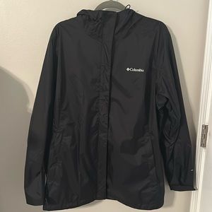 Columbia Women’s Rain Jacket - Black - XL